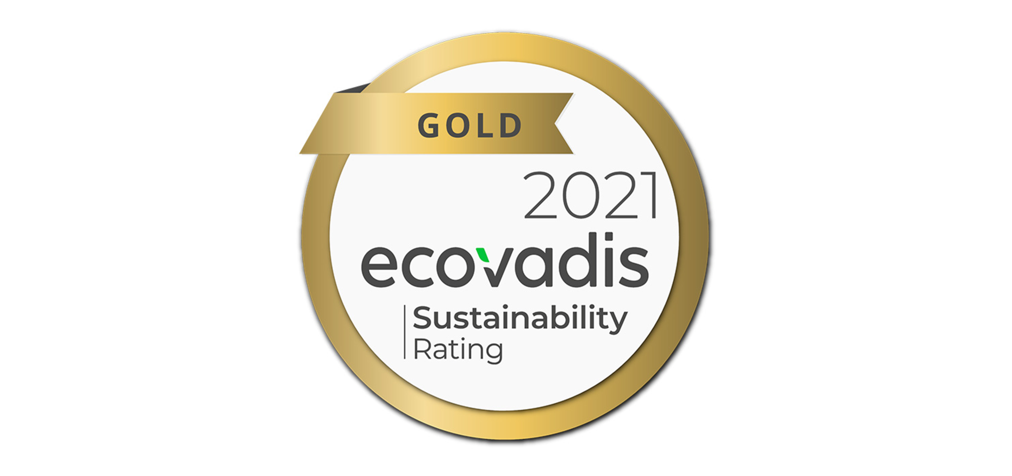 ecovadis sustainability gold 2021 logo