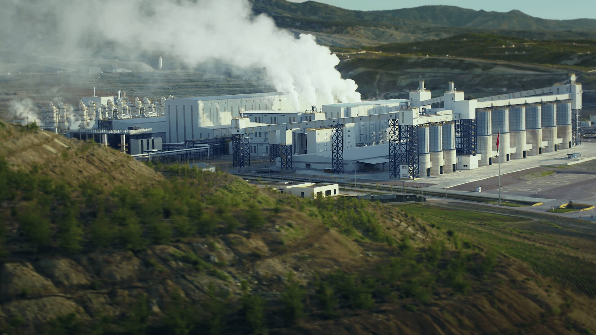 Turkish production plant factory landscape WE Soda